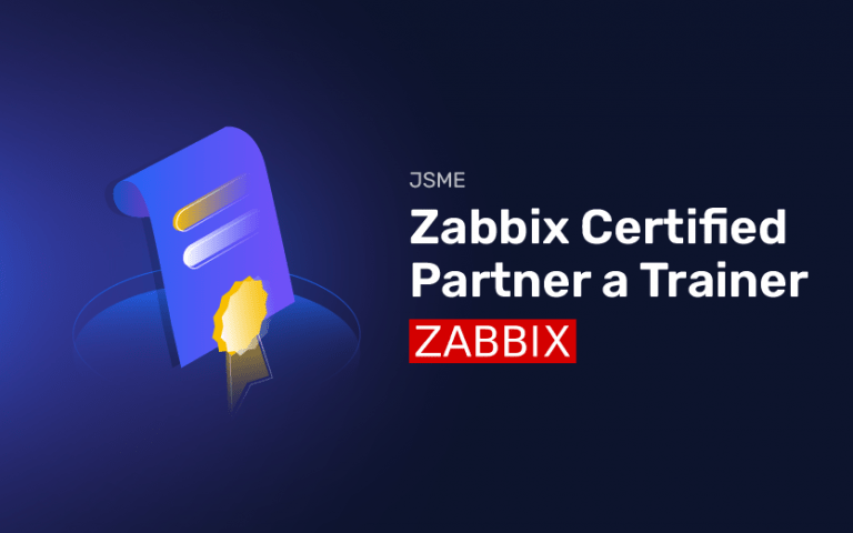 Jsme Zabbix Certified Partner a Trainer