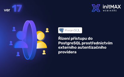 Řízení přístupu do PostgreSQL prostřednictvím externího autentizačního providera