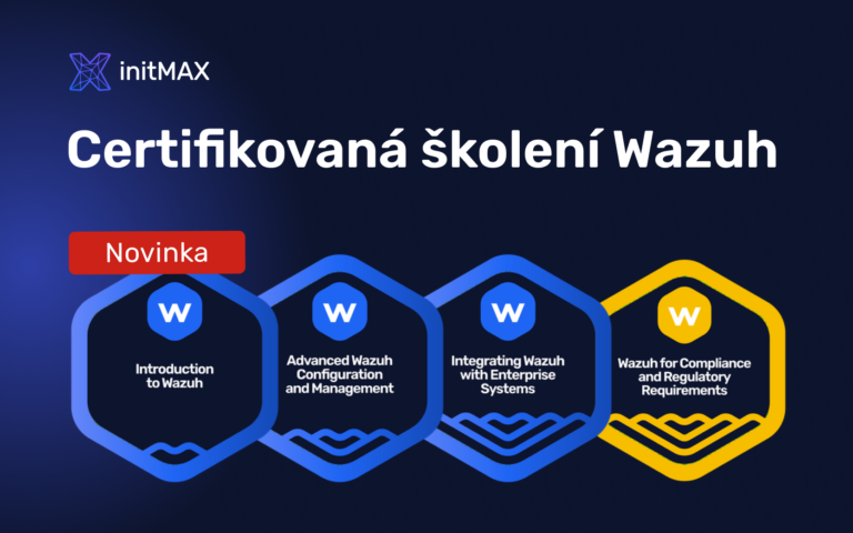 Nové školení Wazuh s certifikací přímo od initMAX