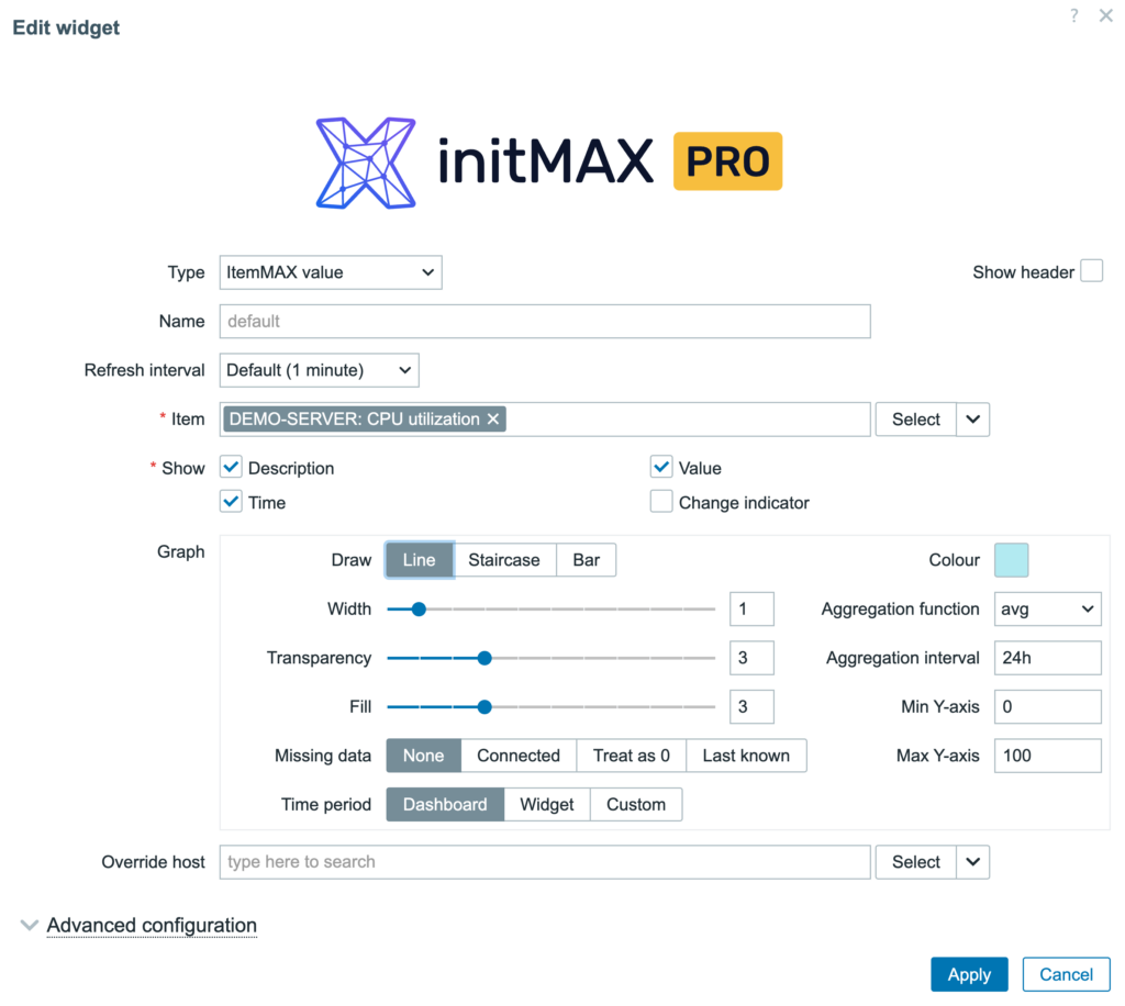 itemMAX_configuration